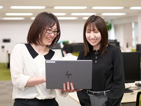 全社員の3分の1以上が女性エンジニア！女性リーダーも多数活躍中です◎