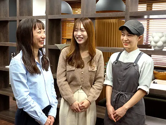 社員の「やってみたい」を尊重するカルチャー。「頑張り」や「挑戦」を正当に評価し給与や賞与に反映します