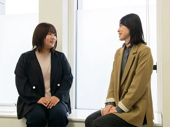 年齢や社歴による垣根はなく、コミュニケーションが取りやすい職場です。きっとすぐに馴染めますよ♪