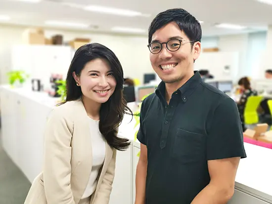 職場では20～30代の社員が活躍中！和気あいあいとした職場で、居心地のよさを感じていただけるはずです♪