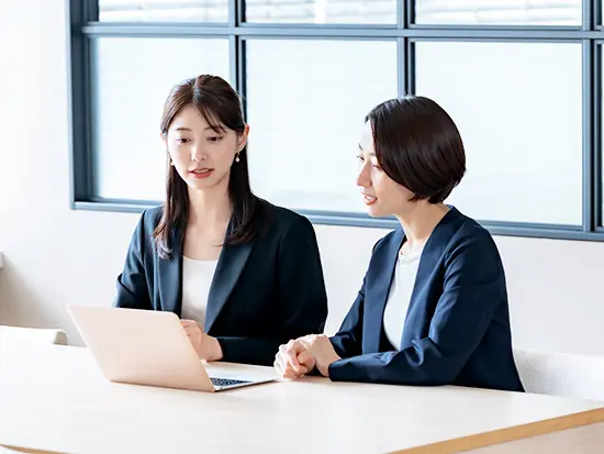 社長や上司との距離も近いので、気兼ねなく相談できます◎