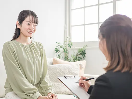 カウンセリングをしっかり行い、お客様の美容のお悩みを解決します。