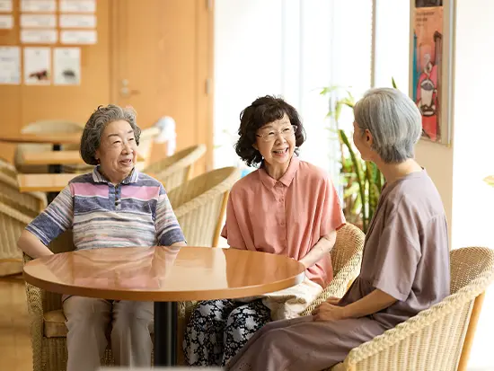 自立期～看取り期まで、入居者の様々なライフステージに関われるのが魅力です。