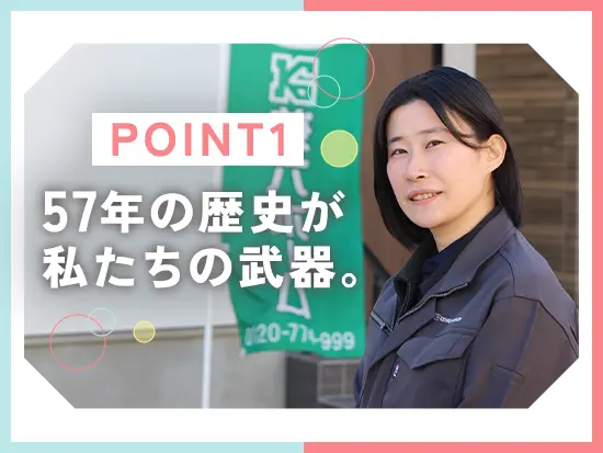 1969年の設立から57年以上。吉祥寺エリアで累計1万棟以上の住まいを手がけてきました。