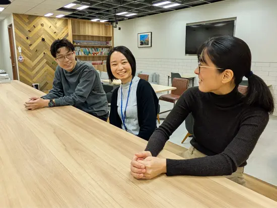 20代～30代が活躍中！未経験から入社したメンバーも多数活躍しています。