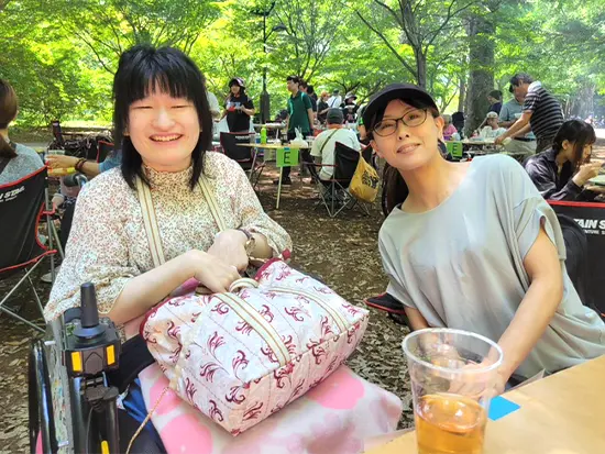 利用者様の「やりたい！」をサポートすることも。自己実現の瞬間に立ち合えることも、大きなやりがいです！