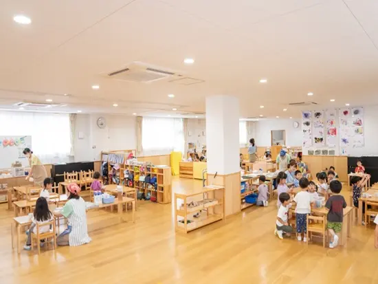 子ども達が遊びを選択できるように保育環境を整えています