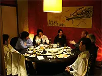 月に一度、お食事会を開催しています。社長ご馳走様です（笑）