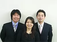 左から井上、安田、荒生。楽しい仲間たちです！