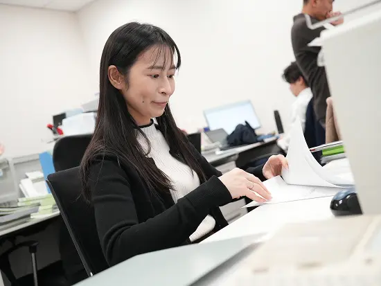 美しく洗練されたオフィスで、日々の業務に集中できます。