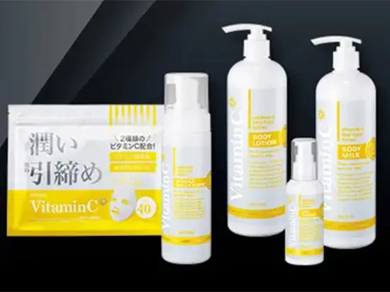 SEVEN BEAUTY Productの中でも人気『VitaminCシリーズ』。スキンケア商品も多数揃えております。