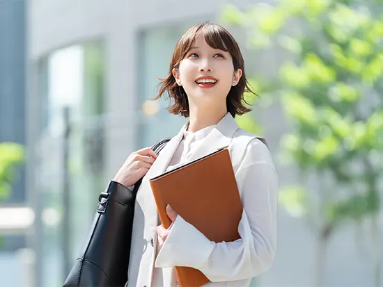 反響営業が中心で、無理な働き方をさせないことを大切にしています。