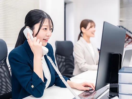 入社して3ヶ月ほどは先輩がマンツーマンで教えてくれます◎