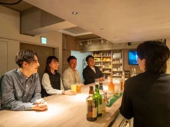 空間デザインの技術を活かして恵比寿でバーの運営も手掛けています！！