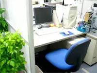 一人ひとりの仕事スペースを確保！自分のペースで仕事ができます