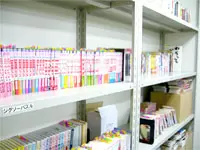 誰もが知っている漫画などのキャラクターと一緒に仕事できます