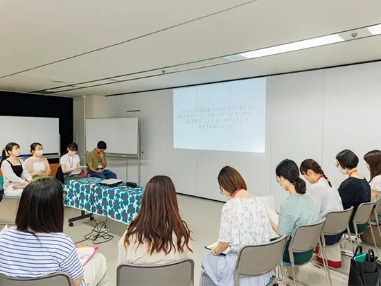 公共性の高い事業を行っていますが、「マニュアル通り」ではなく、積極的に職員の意見を取り入れています！