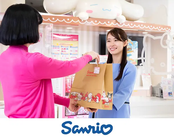 サンリオショップの店舗スタッフ*未経験OK*賞与年2回*Kawaiiを世界へ発信