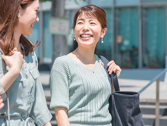 ≪ママさんが多いからこそ、働きやすい≫