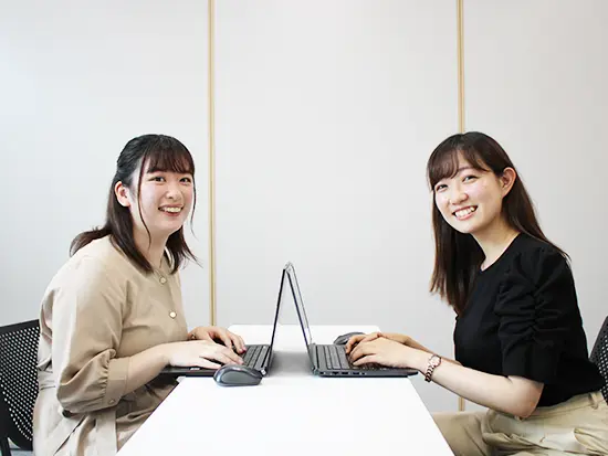 先輩がしっかりフォローするので安心です(入社2年目)