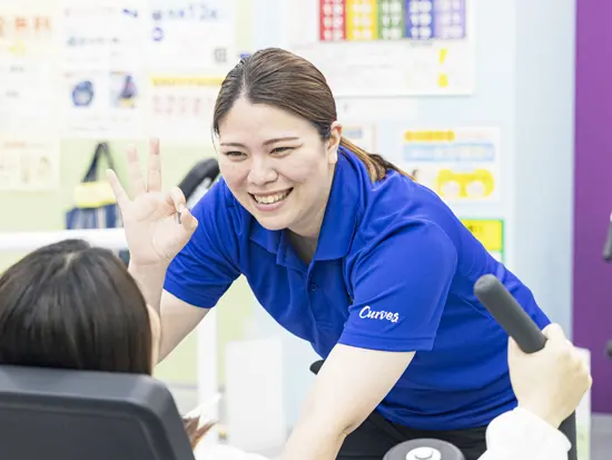 長く通ってくださる会員様が多く、一人ひとりとじっくり信頼関係を築ける仕事です。