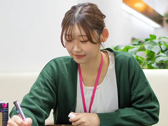 サポートと環境が整っているから、働きやすさも◎！