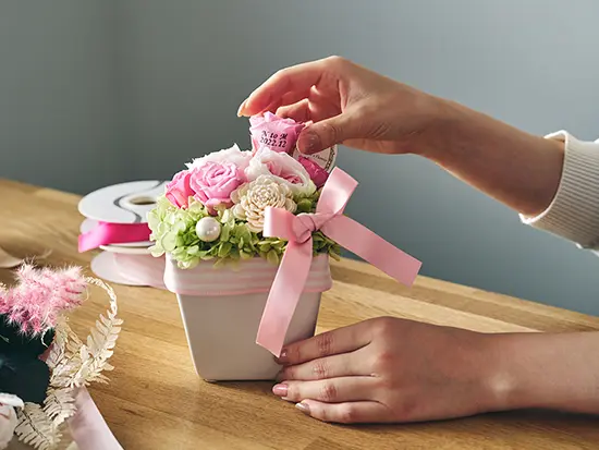 憧れのお花に関わる仕事ができて嬉しいです♪