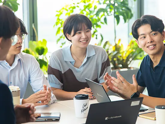 人の役に立っている、実感をもてる仕事です。