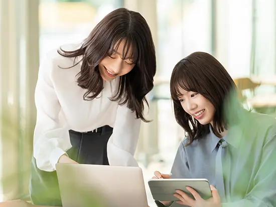 少しずつステップアップできるから、未経験でも安心♪