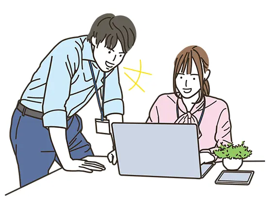 働きやすさには自信があります！（採用担当）