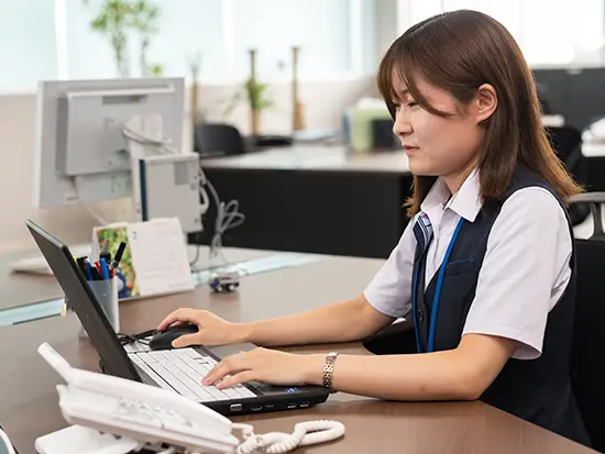 企業の安定感に惹かれたことが入社のきっかけです
