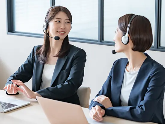 【電話受付】入社後は先輩スタッフがマンツーマンで指導。未経験でもご安心ください！