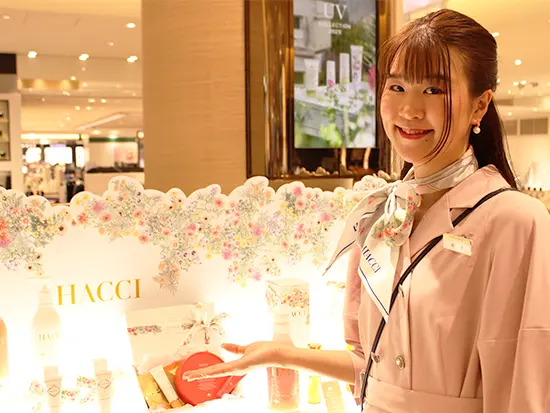 スタッフやお客様とのやり取りで心が動きます