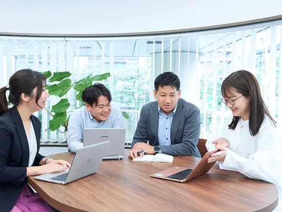 オープンな社風で安心できるところに惹かれました。