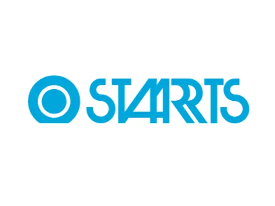 スターツの社名とロゴマークは、当社のすべての企業理念を表現するようデザインされています。