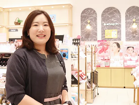 ★ルミネ藤沢店勤務*Wさん（2024年入社）