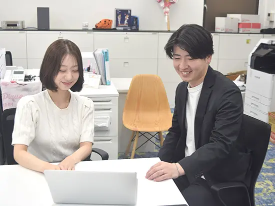 OJT＆相談しやすいチーム体制あり！新しい環境にも安心して馴染んでいただけるはずです♪