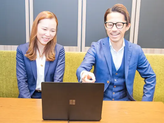 社員と経営陣の距離が近く、アイデアや意見は直接聞き、積極的に吸い上げています！
