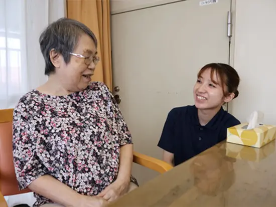 ご利用者の「やりたいこと」を叶える個別ケアを大切にしています。