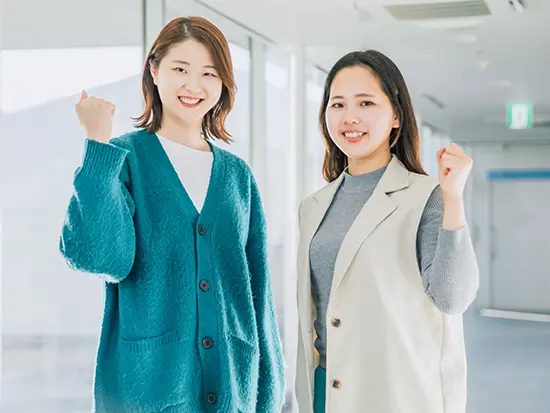 仲間と切磋琢磨しながら働ける
