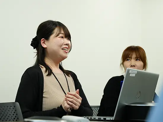 業務の幅が広いからこそ、成長の実感があります◎
