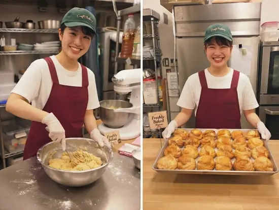 20代が活躍中！お菓子作りが好きな人にはピッタリの環境です！