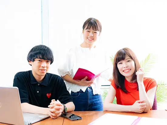 【中途入社100％】未経験者がつまづきやすいポイントなどもしっかり先輩がレクチャーします◎