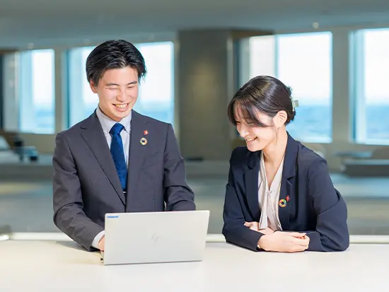 いつでも相談できる、居心地のいい職場です♪