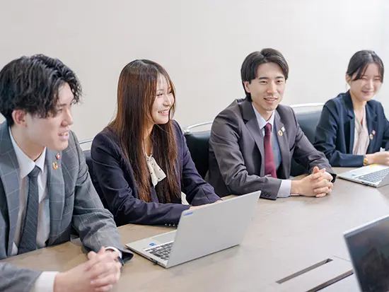 入社後はまず研修へ。しっかり学んでからスタートできます！