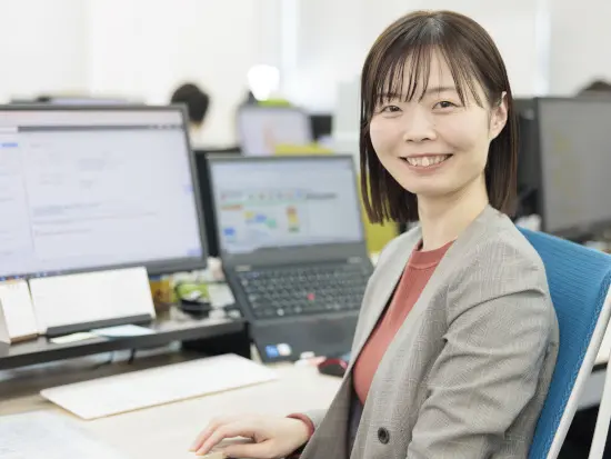 先輩のフォローのもと、着実に一人前になれます