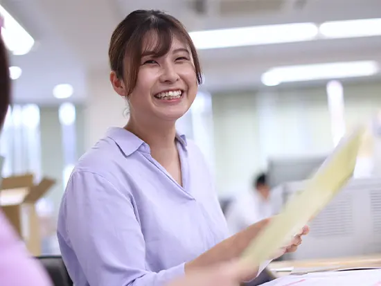 働き方の整備を進めており、若手女性社員も多数在籍。環境は今後もどんどん充実させていきます！