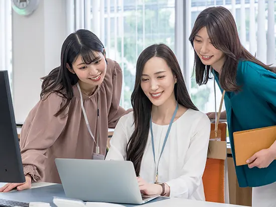 PCに自信がなくても大丈夫◎