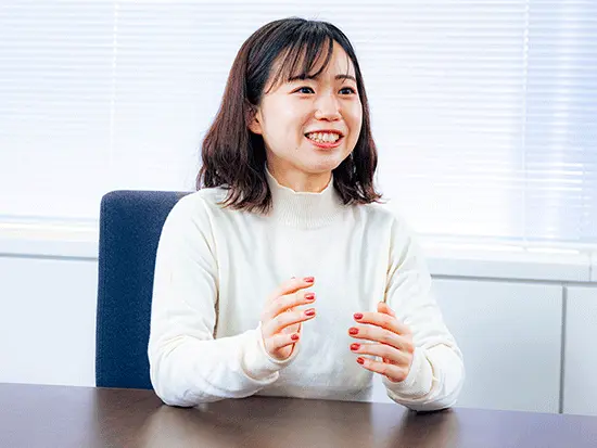 チームの支えで安心して働ける環境