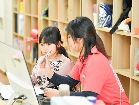 子どもと共に自分も成長できる場所です◎